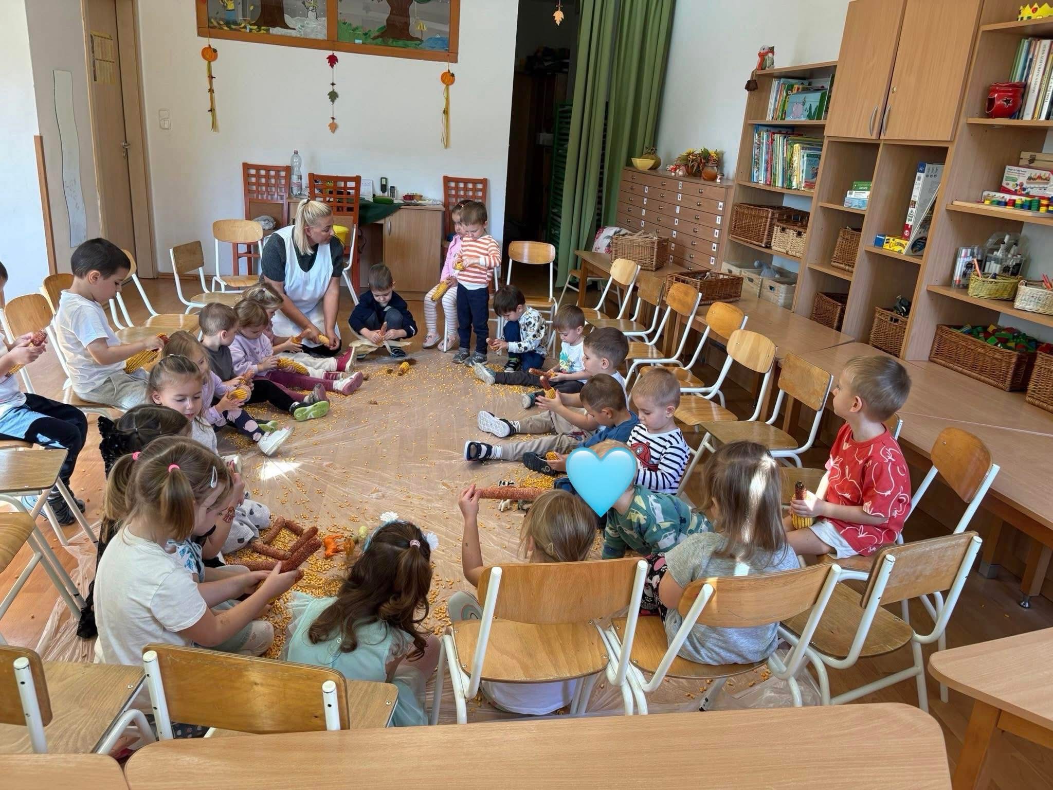 Őszi munkák és betakarítás a Napsugár csoportban 2025. 10. 21.